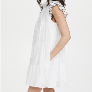 English Factory Contrast Stitch Babydoll dress size medium